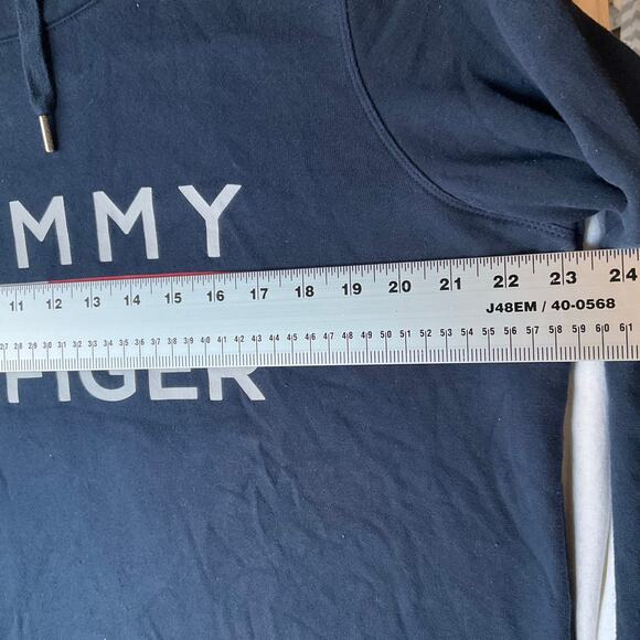 Tommy Hilfiger Sport Women’s Long Sleeve Turtleneck Sweatshirt size XL, Blue - Picture 4 of 10